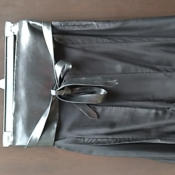 CCO | ADRIENNE VITTADINI | Black Sheer Maxi Skirt Size 0 =A-Line High Waist - Picture 5 of 15